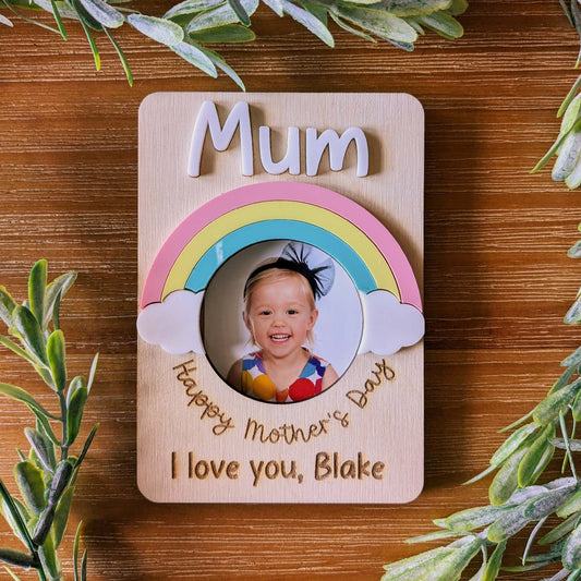 Mother's Day Personalised Fridge Photo Magnet