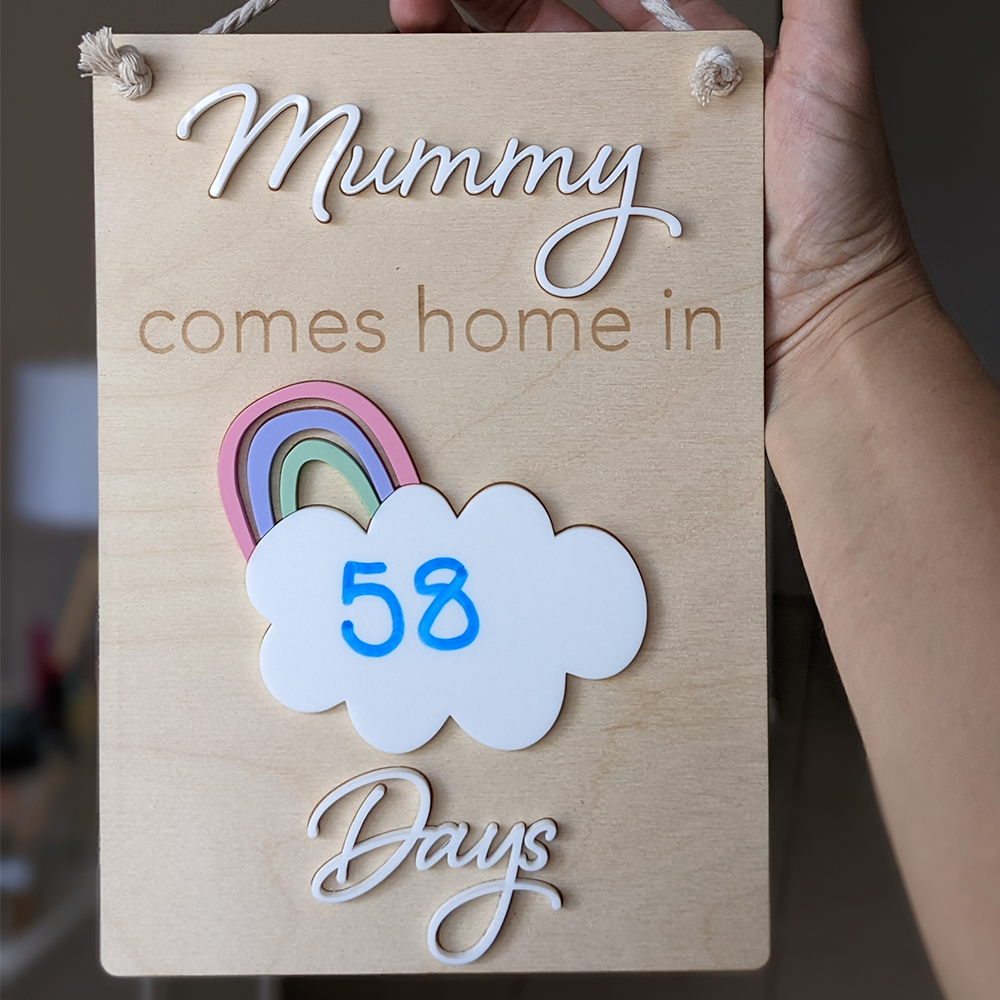 Deployment Countdown Sign