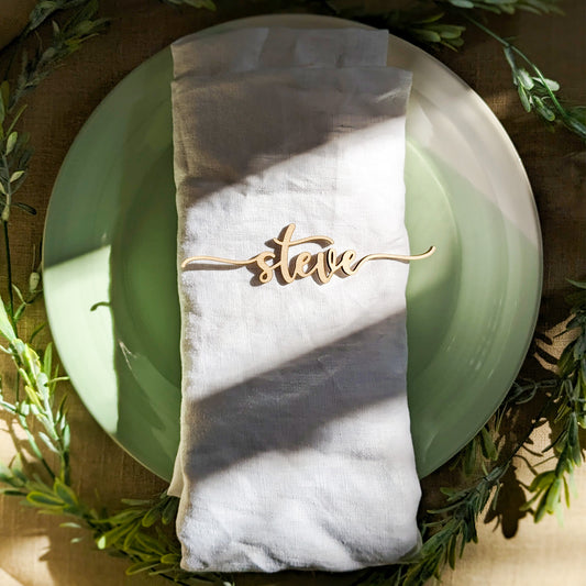 Charming Personalised Place settings