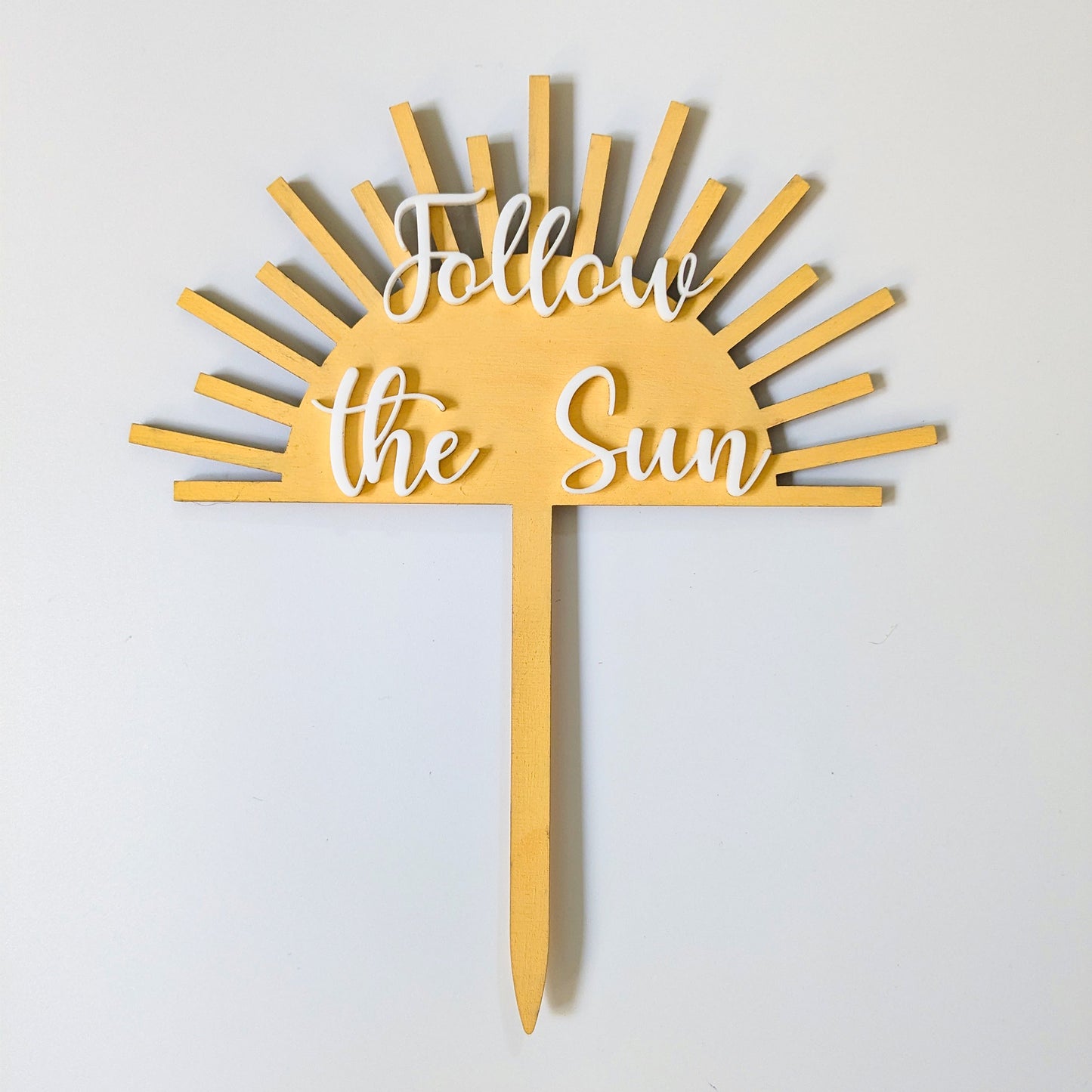 Trip Around the Sun Cake Topper