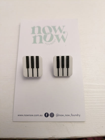 Piano Earrings