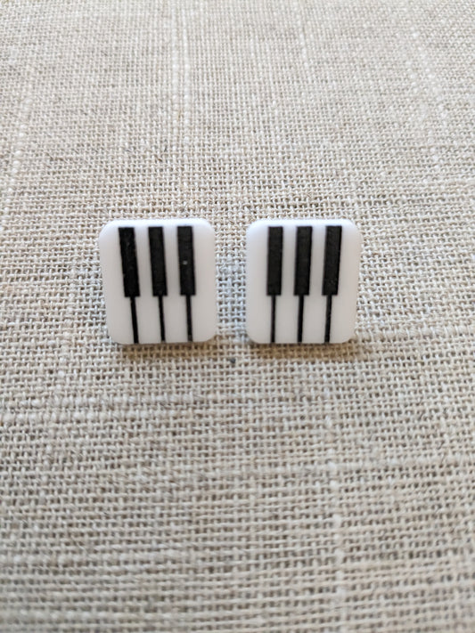 Piano Earrings